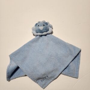 Amy Coe Blue Lion Roary Lovey Baby Security Blanket